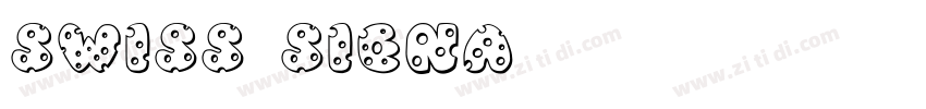 Swiss Siena字体转换